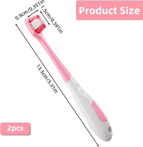 2 Pcs Small Dog Toothbrush, Cat Tooth Brush & Puppy Toothbrush in Kuwait