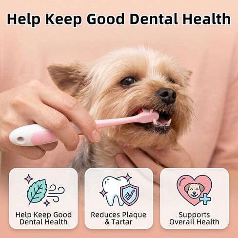 2 Pcs Small Dog Toothbrush, Cat Tooth Brush & Puppy Toothbrush in Kuwait