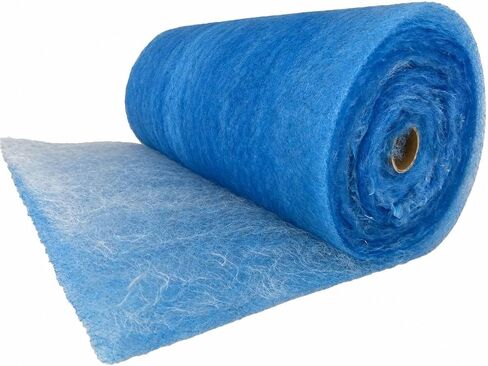 wioboy Paint Booth Exhaust Filter Roll, (20.5" x 100ft) 18 Gram Heavy Duty Fiberglass Paint Arrestor for Spray Booth in Kuwait
