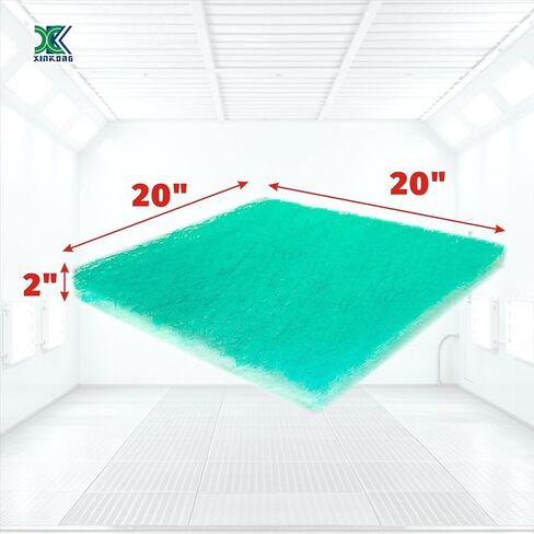 XK Exhaust Filter Paint Spray Booth 20 x 20 x 1.2 in,100 Pack in Kuwait