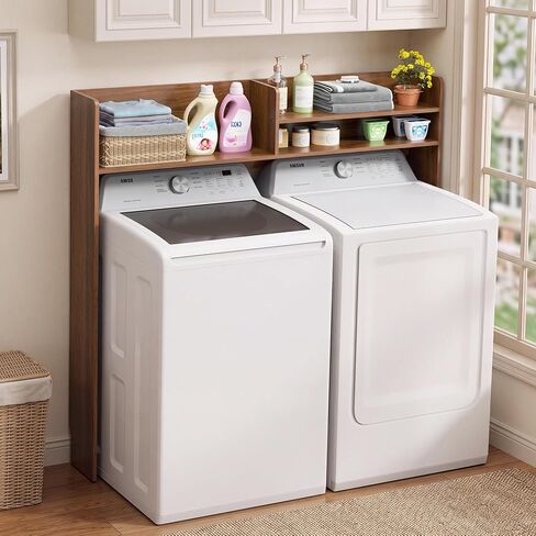 DTK Over the Washer and Dryer Storage Shelf, Top Load Washer Storage Shelf in Kuwait