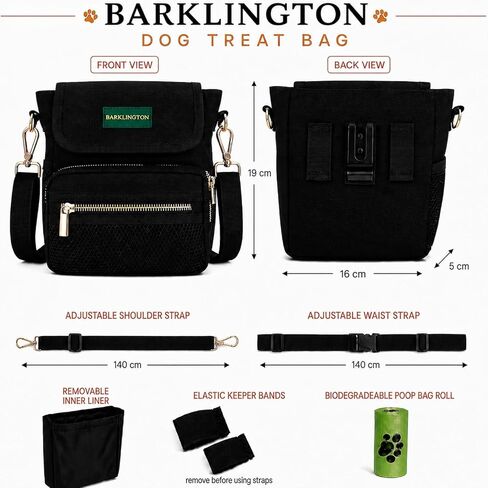 3-in-1 Crossbody Dog Walking Bag & Treat Pouch in Kuwait