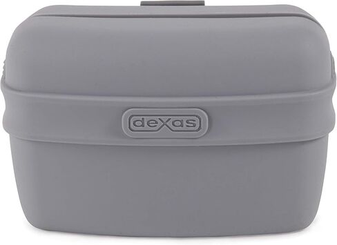 Dexas Pets Pooch Pouch Flexible Dog Treat/Training Treat Clip Pouch, Light Gray in Kuwait