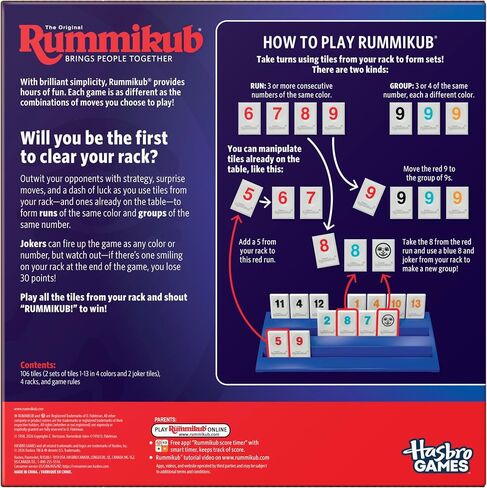 Hasbro Gaming The Original Rummikub Game in Kuwait