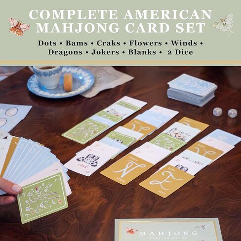 Hootenanny Games American Mahjong Playing Card Set, Travel Size, 160 Cards in Saudi Arabia