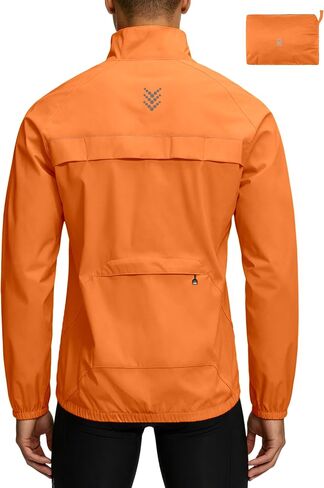 Little Donkey Andy Men's Cycling Jacket, Waterproof Lightweight Windbreaker, Packable in Kuwait