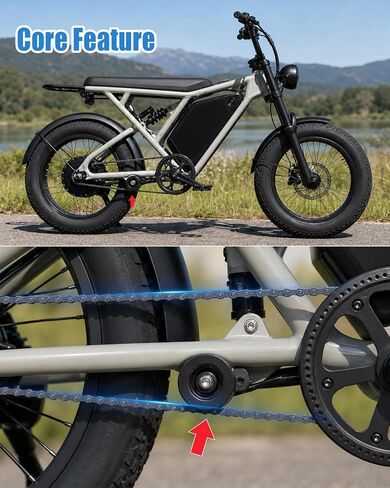 Chain Tension Pulley Fit for Yozma IN10 E-Bike in Kuwait