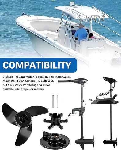 MGA089B 3-Blade Propeller for MotorGuide 3.5-Inch Hub in Kuwait