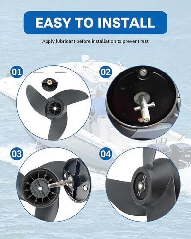 MGA089B 3-Blade Propeller for MotorGuide 3.5-Inch Hub in Kuwait