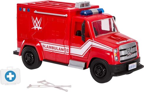 Mattel WWE Slambulance Vehicle with Crashing Action in Kuwait