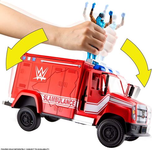 Mattel WWE Slambulance Vehicle with Crashing Action in Kuwait