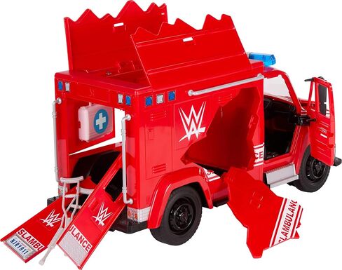 Mattel WWE Slambulance Vehicle with Crashing Action in Kuwait