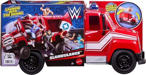 Mattel WWE Slambulance Vehicle with Crashing Action in Kuwait