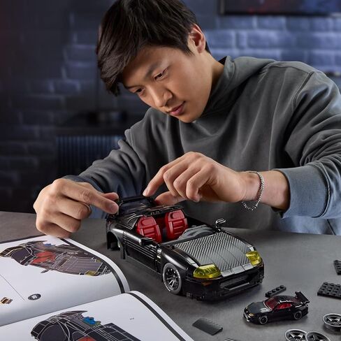 Mattel Brick Shop Mattel Brick Shop Hot Wheels Elite '94 Toyota Supra MKIV 10Y+ Building Kit in Kuwait