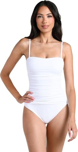 La Blanca Women's Bandeau One Piece Swimsuit in Kuwait