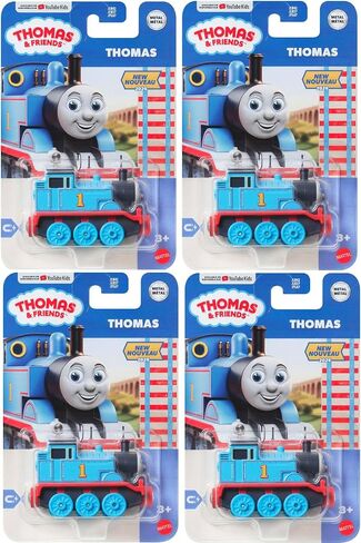 Thomas & Friends Thomas Metal Die-Cast Toy Train, Set of 4, Age 3+ in Kuwait