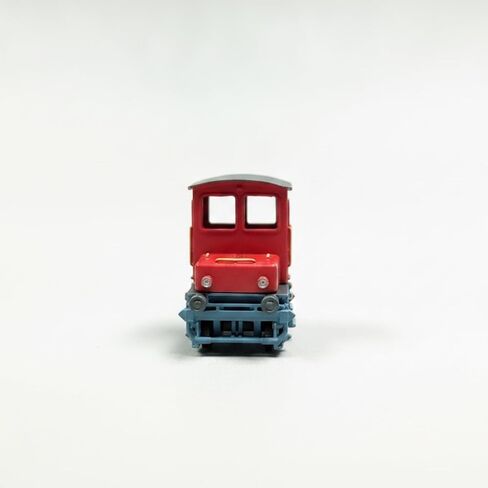 Model with Vermilion Train Cab Collectible Miniature Realistic Train for Hobbyists in Kuwait