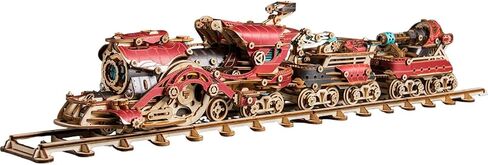 3D Victorian Steampunk Steam Train Model Kit in Kuwait