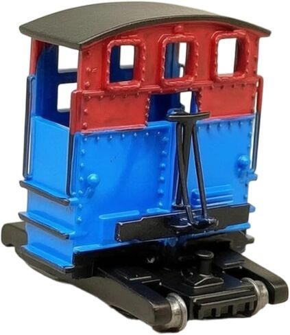 Static Locomotive HO Scale Train Model Shunter Engine Figurine with Riveted Sides Build Non Powered Display Suitable for Collectors dioramas Layout displays Home Decoration, Red, Blue in Kuwait
