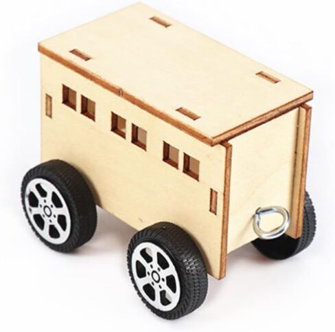 Wooden Electric Train DIY Assembly Model for Adults in Kuwait