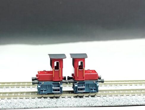 Qianly Static Locomotive N Scale Locomotive Model Train Engine Shunting Yard Engine Display Model Resin Construction Non Running Decorative Piece Suitable in Kuwait