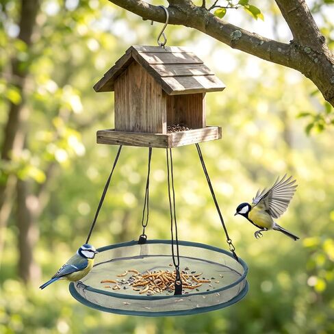Xinjoduz 1 PCS 16 Inch Universal Wild Bird Seed Catcher Tray in Kuwait