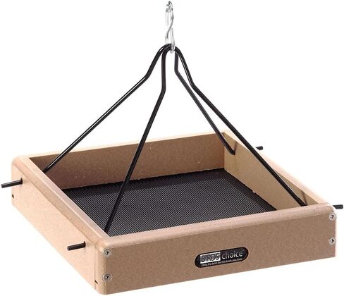 Birds Choice Hanging Tray Bird Feeder | Large, 16in x 13.5in x 2.5in in Saudi Arabia