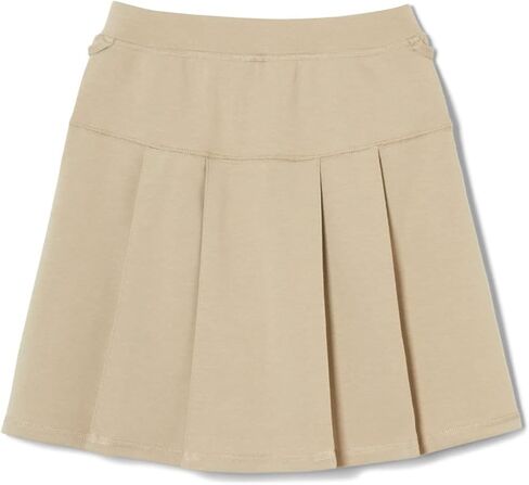 French Toast Girls' Adaptive Pleated Ponte Scooter Skirt with Pull-up Lift Loops in Kuwait