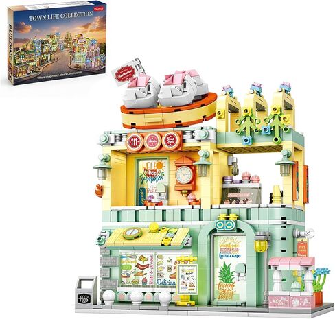Restaurant City Street View Building Blocks, Modular Model in Kuwait