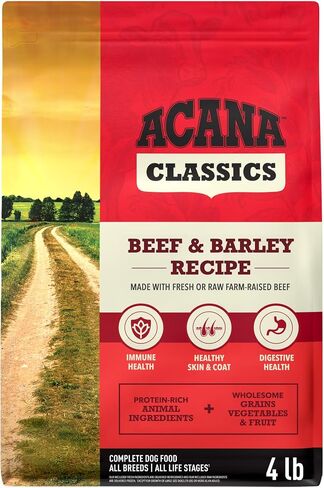 ACANA Classics Dry Dog Food Beef and Barley Recipe 22.5lb Bag in Kuwait