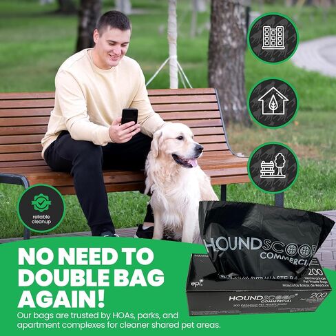 2000 Ct Pet Waste Bags on Roll for Poop Station Dispensers in Kuwait