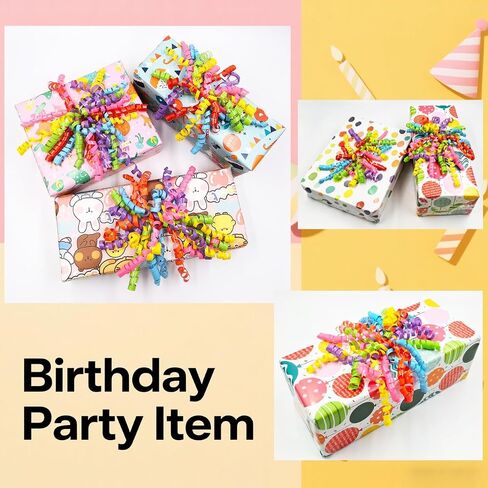 12pcs Self Adhesive Curly Bows for Gift Wrapping, Assorted Colors Ribbon Bows for Present Boxes, Birthday, Christmas, Wedding Decorations in Saudi Arabia