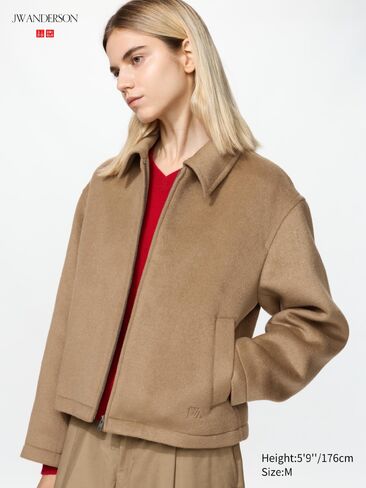 Uniqlo Brushed Short Blouson in Kuwait