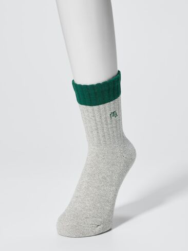 Uniqlo HEATTECH Half Socks | Bi-color in Kuwait