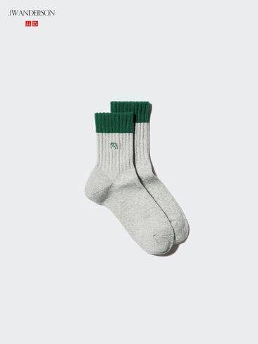 Uniqlo HEATTECH Half Socks | Bi-color in Kuwait