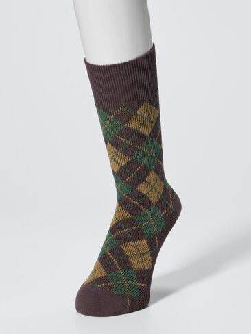 Uniqlo HEATTECH Socks | Argyle in Kuwait