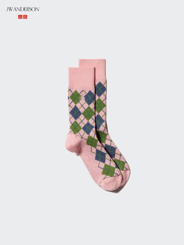 Uniqlo HEATTECH Socks | Argyle in Kuwait
