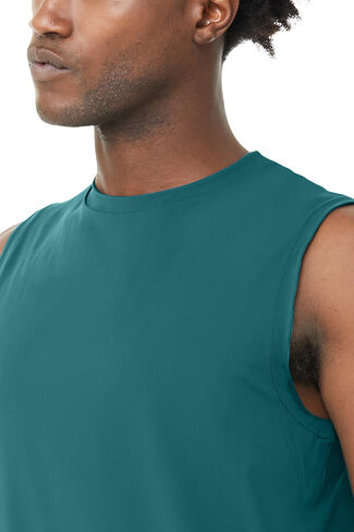 Alo Yoga Idol Performance Tank - Mineral Blue in Kuwait
