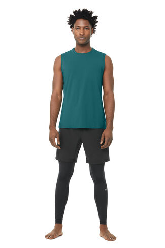 Alo Yoga Idol Performance Tank - Mineral Blue in Kuwait