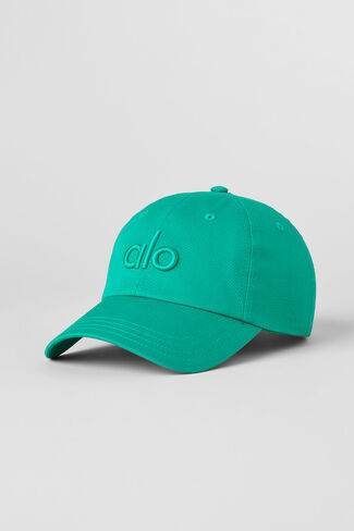 Alo Yoga Off-Duty Cap - Spruce Green - Spruce Green / One Size in Kuwait