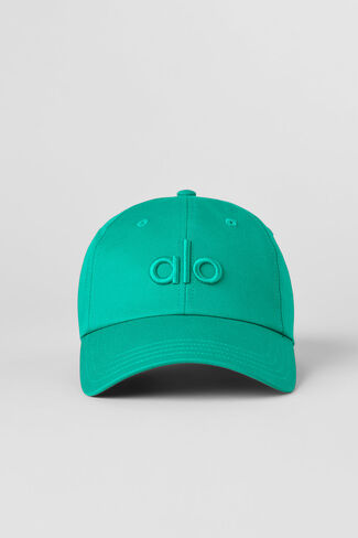 Alo Yoga Off-Duty Cap - Spruce Green - Spruce Green / One Size in Kuwait