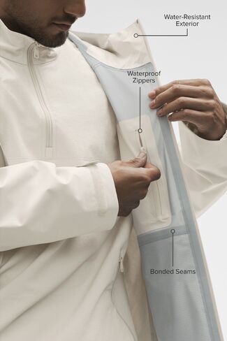 Alo Yoga Alpha Shell Jacket - Bone in Kuwait