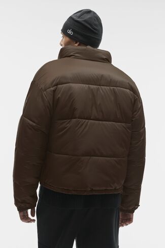 Alo Yoga Cold Front Puffer Jacket - Espresso in Kuwait
