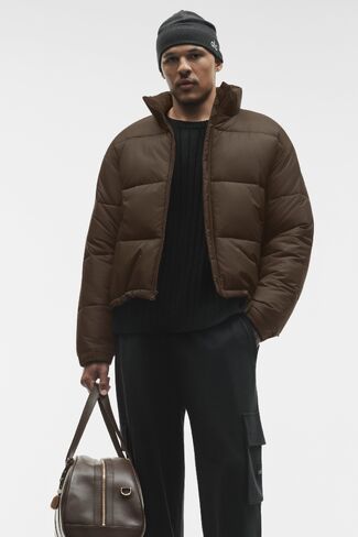 Alo Yoga Cold Front Puffer Jacket - Espresso in Kuwait