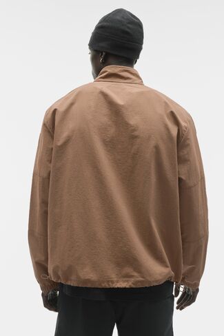 Alo Yoga Light Weight Takeaway Track Pullover - Java Brown in Kuwait