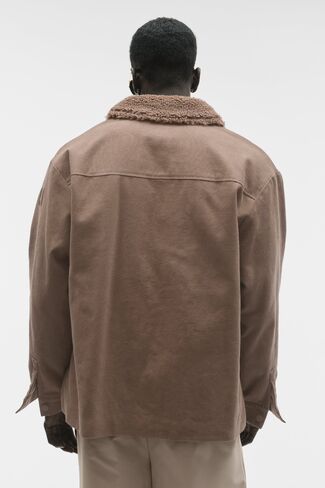 Alo Yoga Canvas Utility Shacket - Java Brown in Kuwait