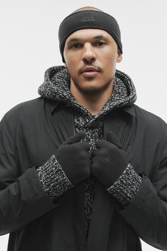 Alo Yoga Alpha Shell Long Coat - Black in Kuwait