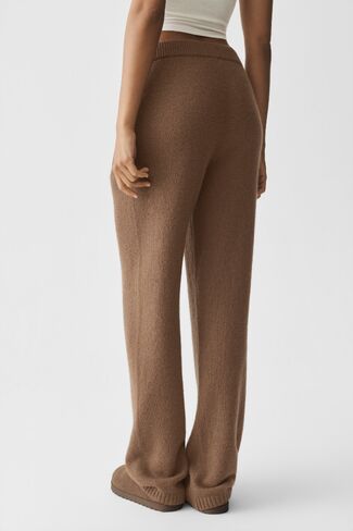Alo Yoga Wool Cashmere New Class Sweatpant - Java Brown in Kuwait
