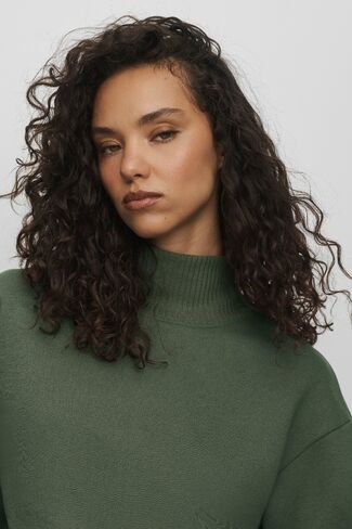 Alo Yoga Cropped Serenity Coverup - Bamboo Green in Kuwait