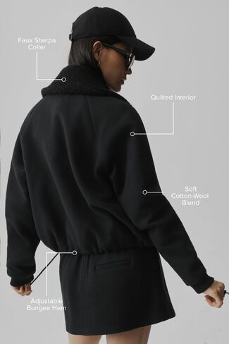 Alo Yoga Alpine Meadow Jacket - Black in Kuwait